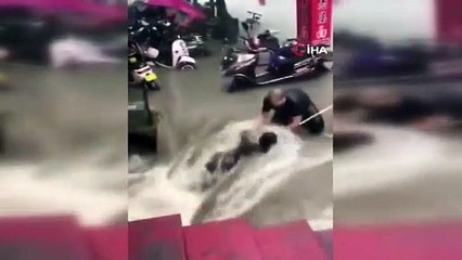 Çin'in Henan eyaletinde sel: 10 binden fazla kişi tahliye edildi