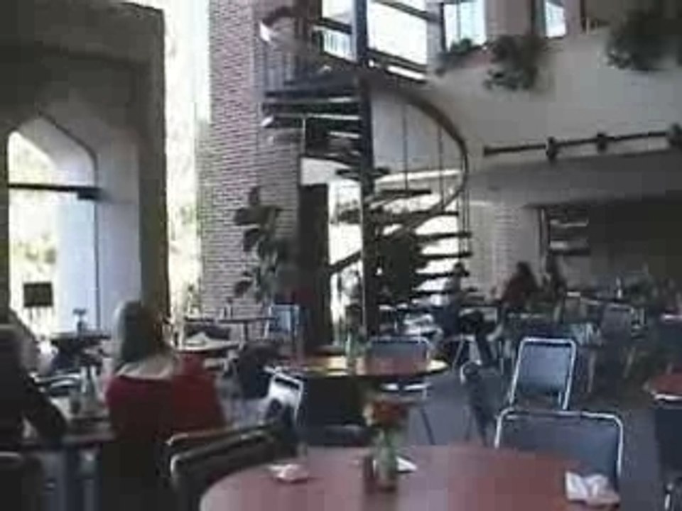 Jackass - College Student Falls Down Spiral Staircase