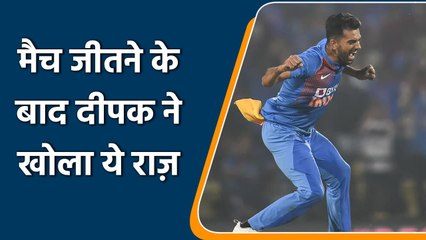 Deepak Chahar Gives Credit to Coach Rahul Dravid for His Brilliant 69 vs SL | OneIndia Sports