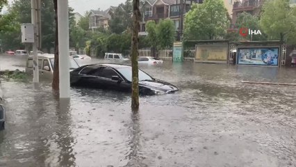 Çin'de sel felaketi