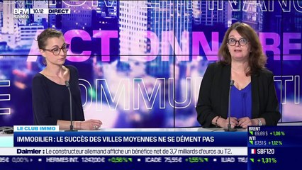 Le club BFM immo (1/2): Immobilier, le succès des villes moyennes ne se dément pas - 21/07
