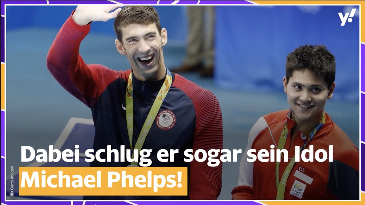 Joseph Schooling: Der Schwimmsportler aus Singapur schlug sein Idol Michael Phelps