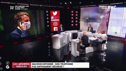 Macron espionné : son téléphone pas suffisament sécurisé ? – 21/07