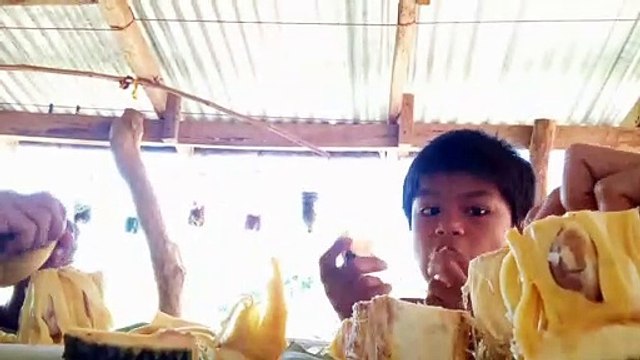 Eating Jackfruit
