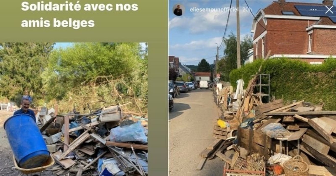 Inondations en Belgique : Élie Semoun apporte son aide aux sinistrés