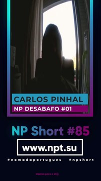 NP Short #85 | Esta depressão é muito complicada. Há vezes... NP Desabafo #01