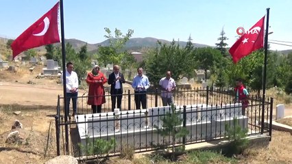 Şehitler bayramda unutulmadı