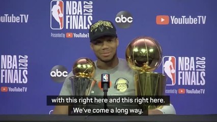 Finals MVP Giannis hoping to inspire the world