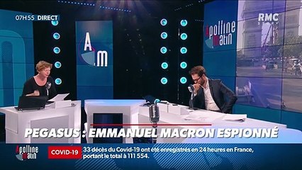 Berengère Bocquillon : Emmanuel Macron espionné via le Pegasus - 21/07