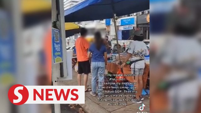 Man in expletive-laden tirade at nasi lemak seller may be charged on Thursday