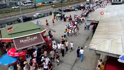 Eminönü'nde Adalar seferlerinde yoğunluk