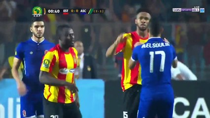 الشوط الاول من مباراة | الاهلى و الترجى التونسي 1/2  اياب دور ال8 دوري ابطال افريقيا 2017م