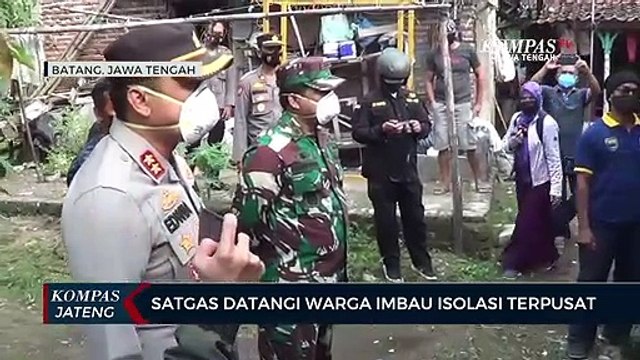 Satgas Datangi Warga Imbau Isolasi Terpusat