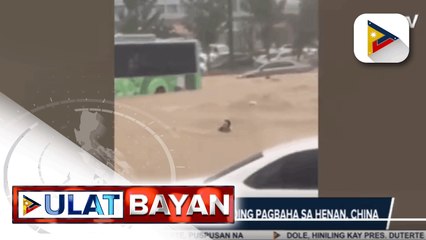12 patay, 5 sugatan sa matinding pagbaha sa Henan, China; ilang bahagi ng Mumbai, India, lubog din sa baha