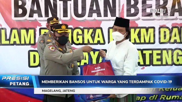 Polda Jateng Silaturahmi & Bagikan Bantuan Sosial ke Ponpes