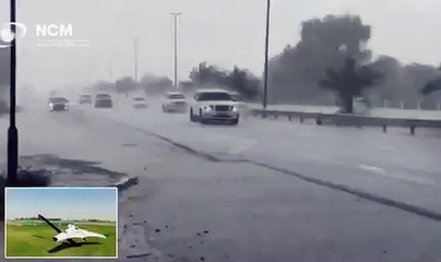 Dubai kendi yapay yağmurunu üretti! Görüntü inanılmaz