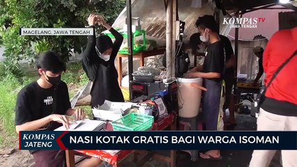 Nasi Kotak Gratis Bagi Warga Isoman