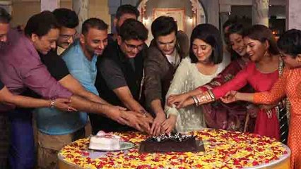 Eid Celebration with Shivangi Joshi and Mohsin Khan on the set of Yeh Rishta kya kehlata hai