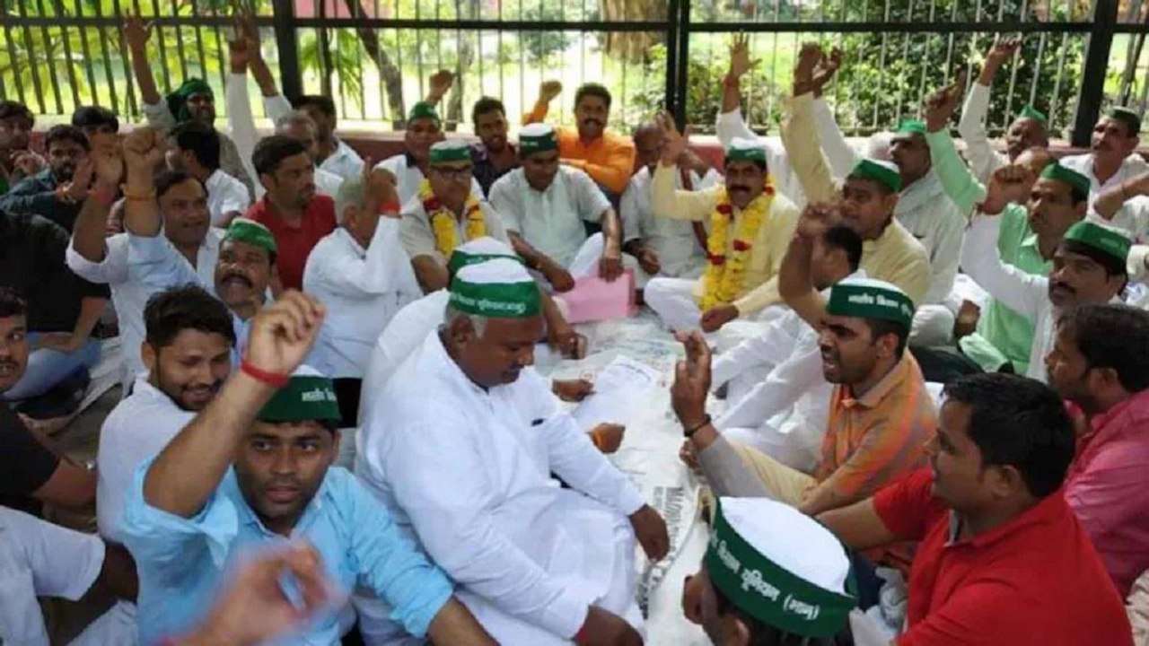 IB issued an alert before farmers march on Jantar Mantar