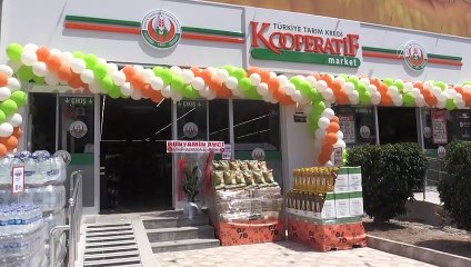 ADANA - Tarım Kredi Kooperatif Market sayısının yıl sonuna kadar 700'ün üzerine çıkarılması hedefleniyor
