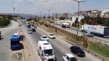 Kilit kavşak Kırıkkale'de, bayramın ikinci gününde trafik yoğunluğu