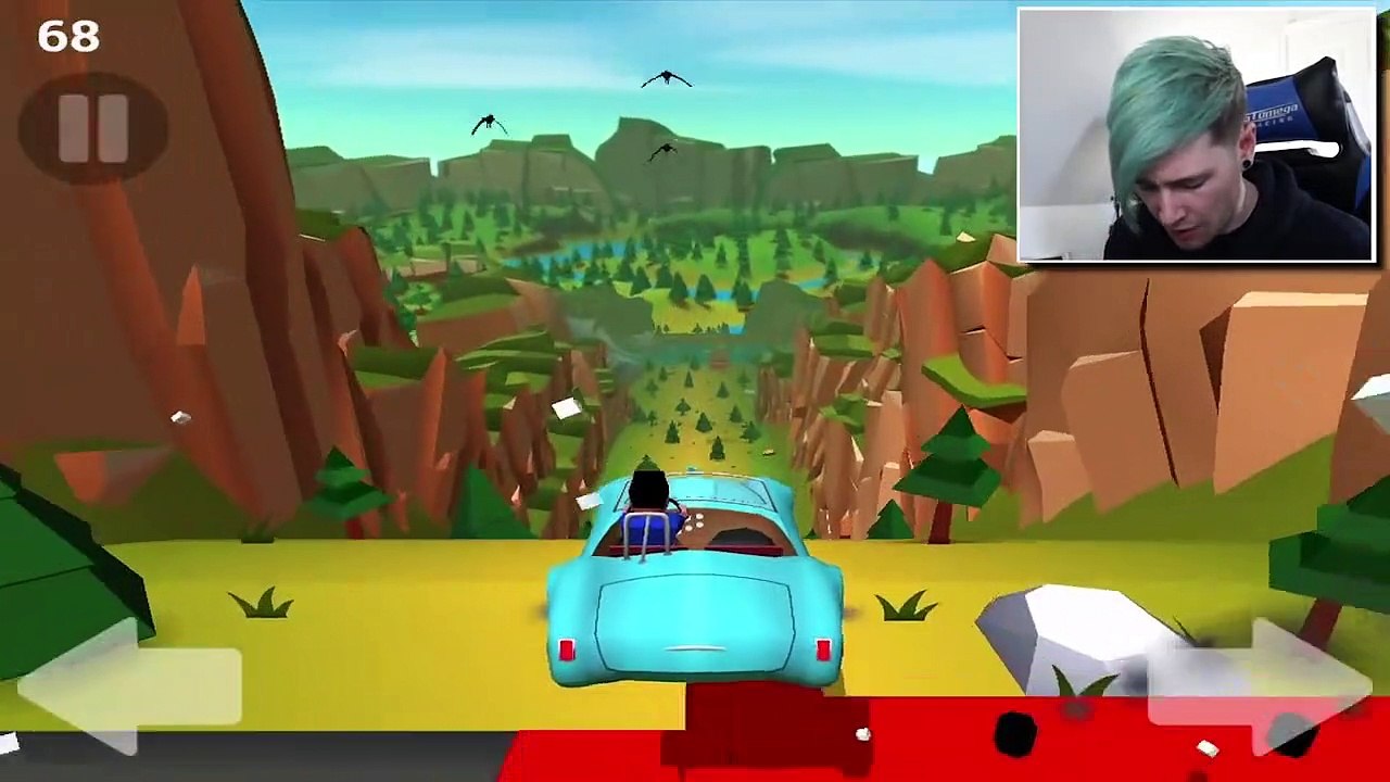 DRIVING INTO A TRAIN!!   Faily Brakes