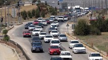 Kilit kavşak Kırıkkale'de, bayramın ikinci gününde trafik yoğunluğu