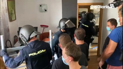 Desahucio en Vallecas (Madrid)