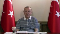 İSTANBUL - Cumhurbaşkanı Erdoğan: ''Ülkemizi demokrasi ve kalkınma hattından çıkarmak için uğraşanlar son viraja girdiklerinin farkındadır''