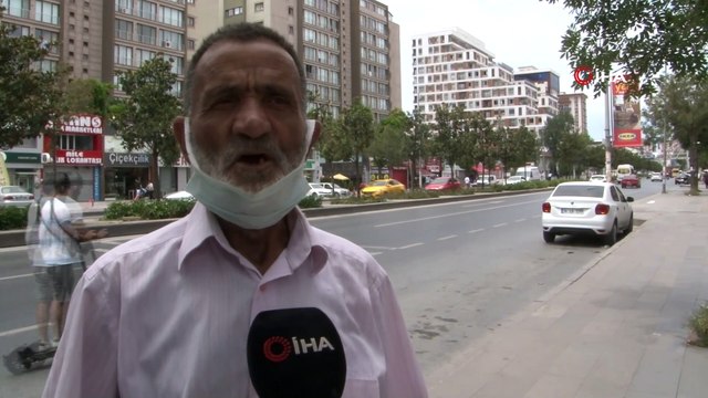 Yolun karşısına geçmeye çalışan çocuğa otomobil böyle çarptı