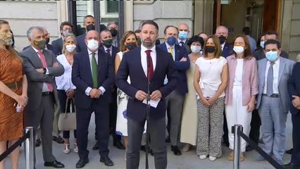 Abascal: "Honramos a todos los españoles que lucharon en cualquier bando por una España mejor"