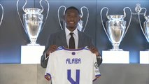 Alaba, presentado como nuevo jugador del Real Madrid