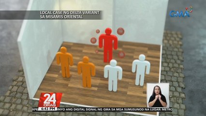 Dalawa sa mga close contact ng local case ng delta variant sa Gingoog City, Misamis Oriental, COVID positive na rin | 24 Oras