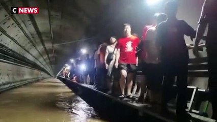 Inondations impressionnantes en Chine