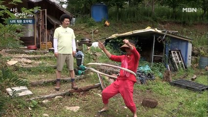 "이게 운동기구야 무기야?" 자연인의 복근 유지 비결 대공개!