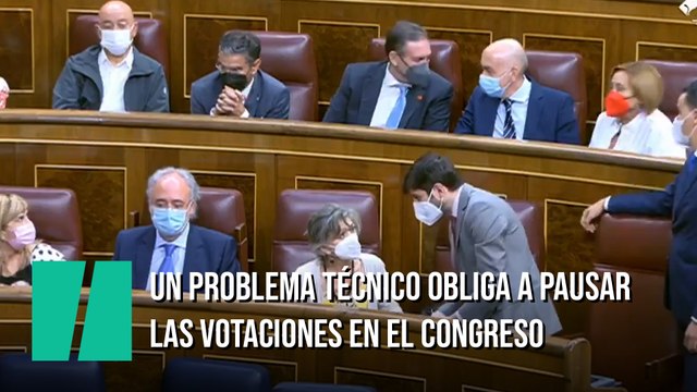 El problema que obliga a pausar las votaciones en el Congreso