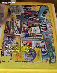 Un rompecabezas de 40 mil piezas en 180 horas