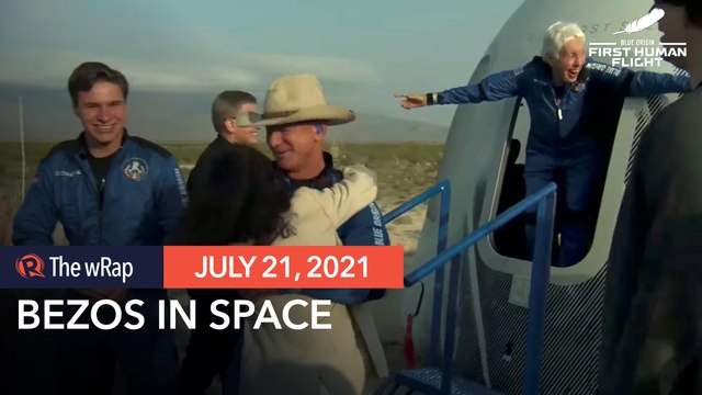 'Best day ever': Billionaire Bezos has successful first space jaunt