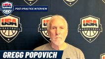 Gregg Popovich on arriving to TOKYO for the Olympics | Team USA Post-Practice Interview 7-21