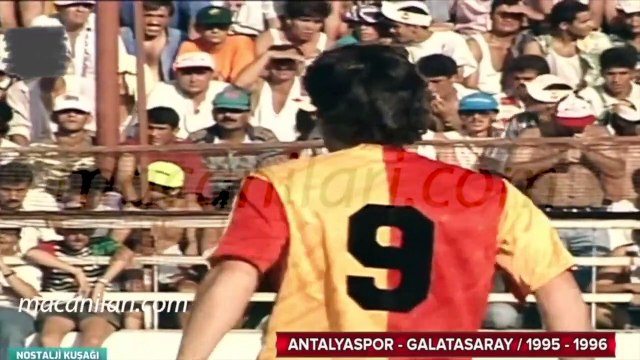 Antalyaspor 0-2 Galatasaray [HD] 17.09.1995 - 1995-1996 Turkish 1st League Matchday 5