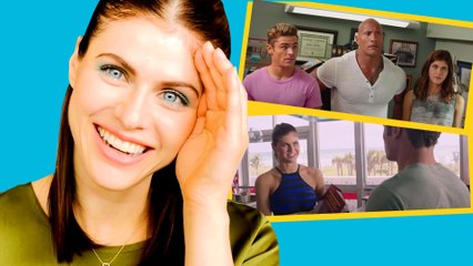 Alexandra Daddario Relives Her On-Screen Kiss with Lady Gaga | Breakdown Breakdown | Cosmopolitan