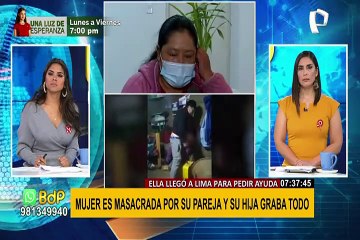 Mujer fue masacrada a golpes por su esposo y su menor hija lo graba todo para denunciarlo