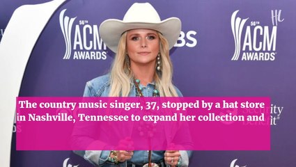 Miranda Lambert Rocks Ripped Daisy Dukes While Shopping For Cowboy Hats