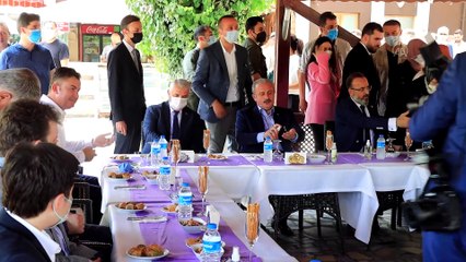 TEKİRDAĞ - TBMM Başkanı Şentop, bayramlaşma törenlerine katıldı (2)