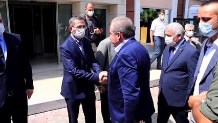 TBMM Başkanı Şentop, bayramlaşma törenlerine katıldı (2)