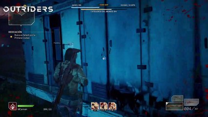 outriders @5 Busca a Zahedi por la primera ciudad - En solitario Parte 2 - canalrol 2021