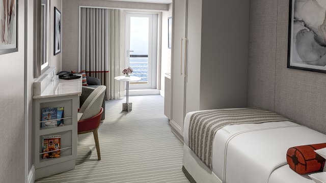 This Luxury Cruise Line Adds Solo Cabins to Its Fleet — and They Come With Balconies