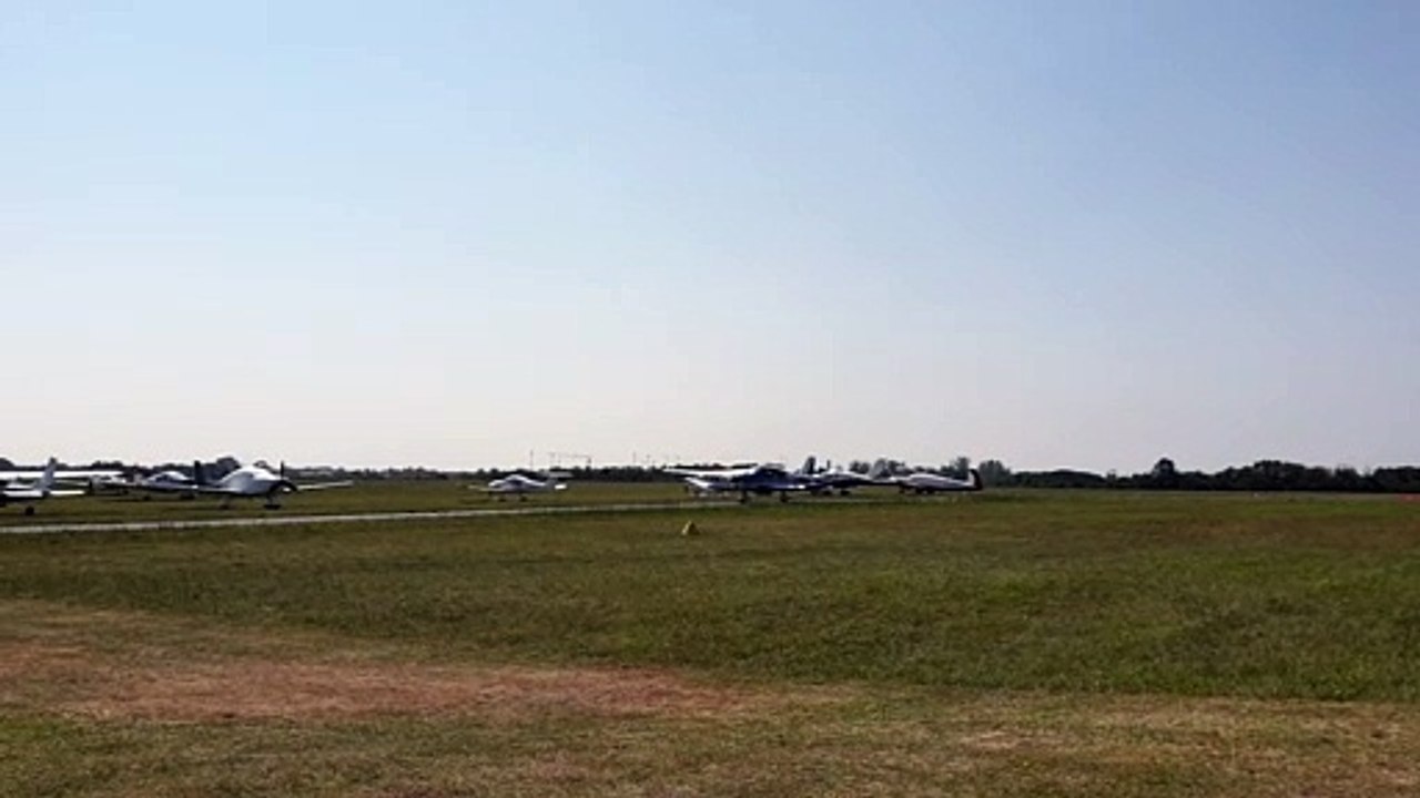 Beaucoup d'activité sur l'aérodrome de Saint-Pierre-D'oléron