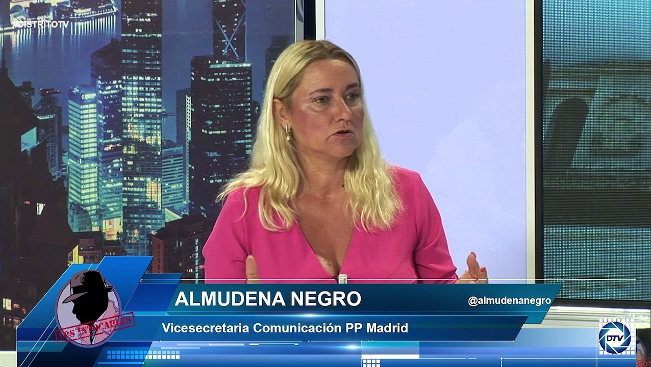 Almudena Negro: Gobierno quiere liquidar la transición, y que se pierda las manos unidas de la izquierda y derecha