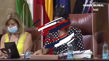 Endülüs Parlamentosu'na giren fare kaosa neden oldu